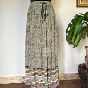 SAG HARBOR Boho Maxi Skirt